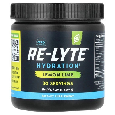 Redmond Trading Company Re-Lyte® Hydration, Lemon Lime, 7.2 oz (204 g) | Target