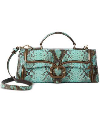 Dayan Leather Satchel | Macy's