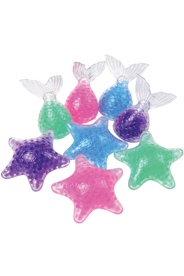 Mermaid Squashy Tails & Starfish | The Frilly Frog