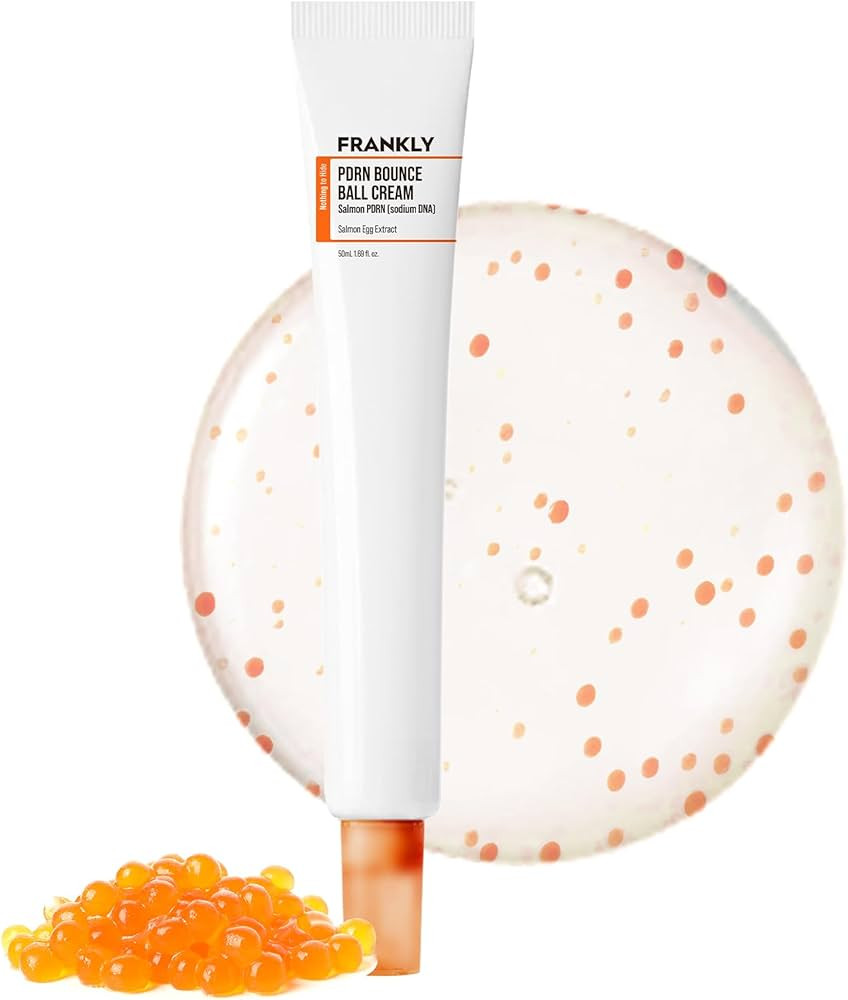 FRANKLY Salmon PDRN Bounce Ball Cream – 99% Pure Salmon DNA Moisturizer for Skin Repair & Glow ... | Amazon (US)