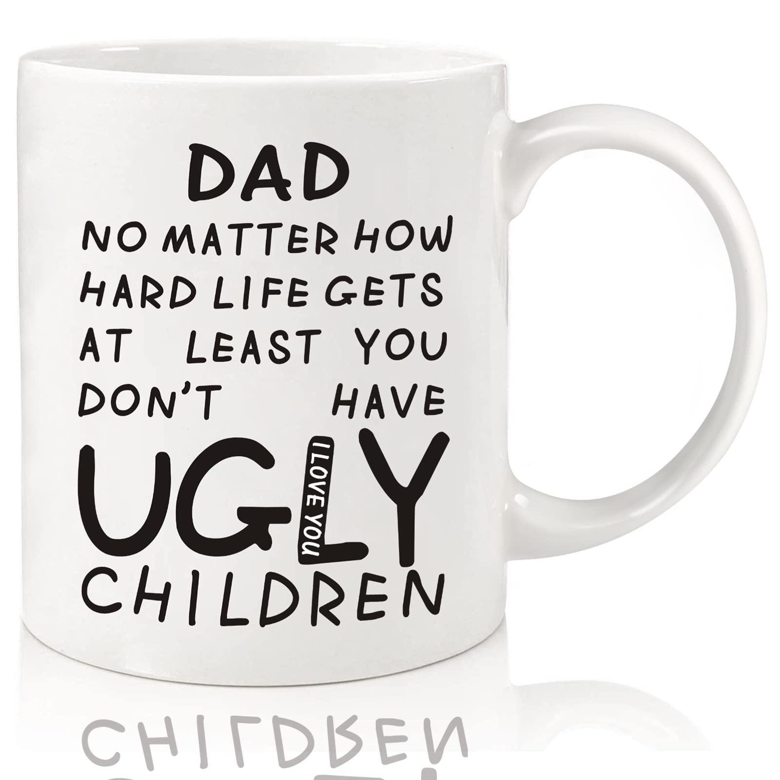 Fathers Day Dad Gifts from Daughter Son Wife,11oz Funny Coffee Mug Gifts for Dad Grandpa Father i... | Amazon (US)
