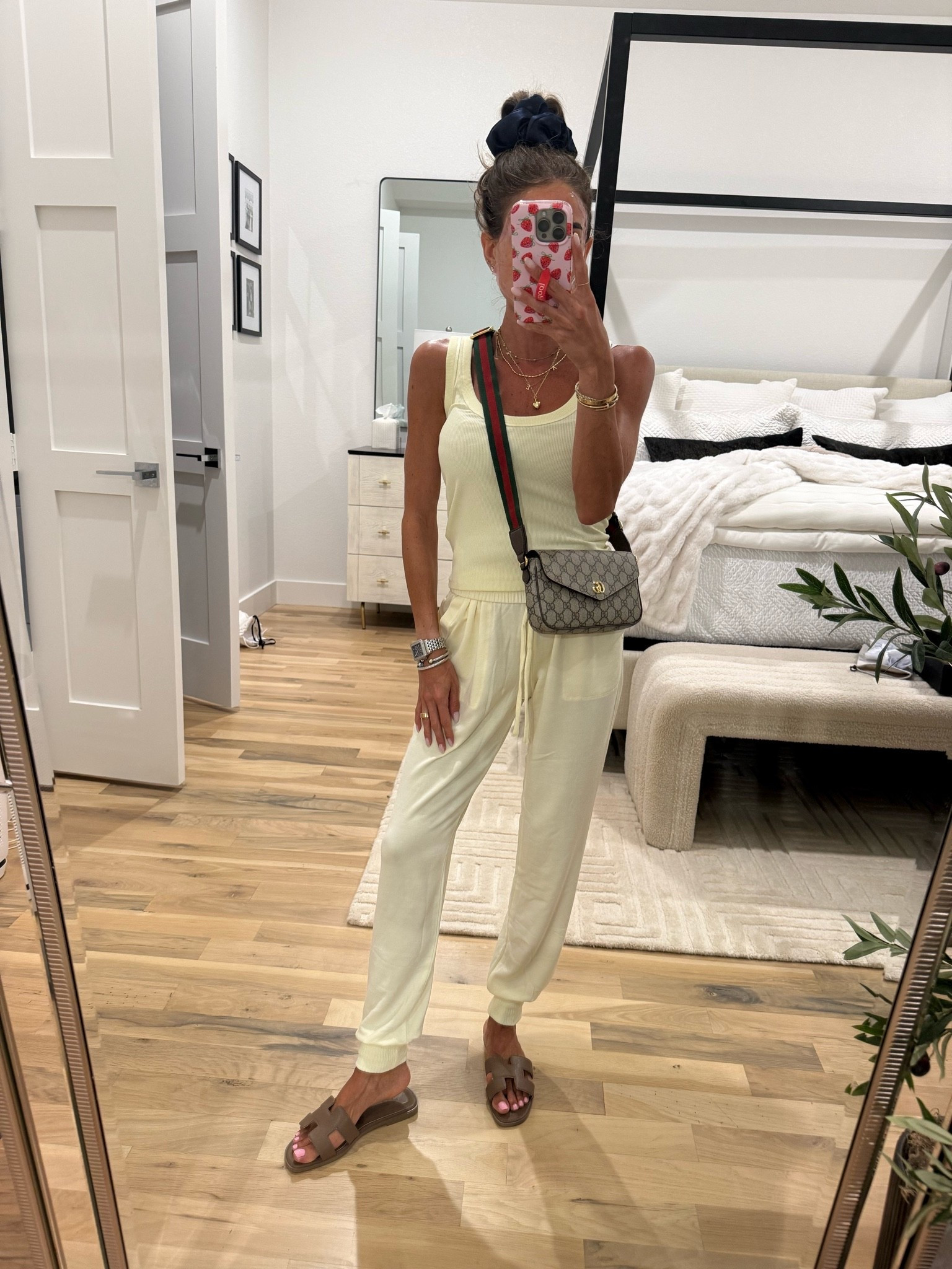 Just got these super soft yellow joggers and matching ribbed tank wearing xs 
Easy summer outfit idea

#LTKPetite #LTKSeasonal #LTKootd