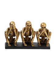 Resin Skeleton Trio | Halloween | Marshalls | Marshalls
