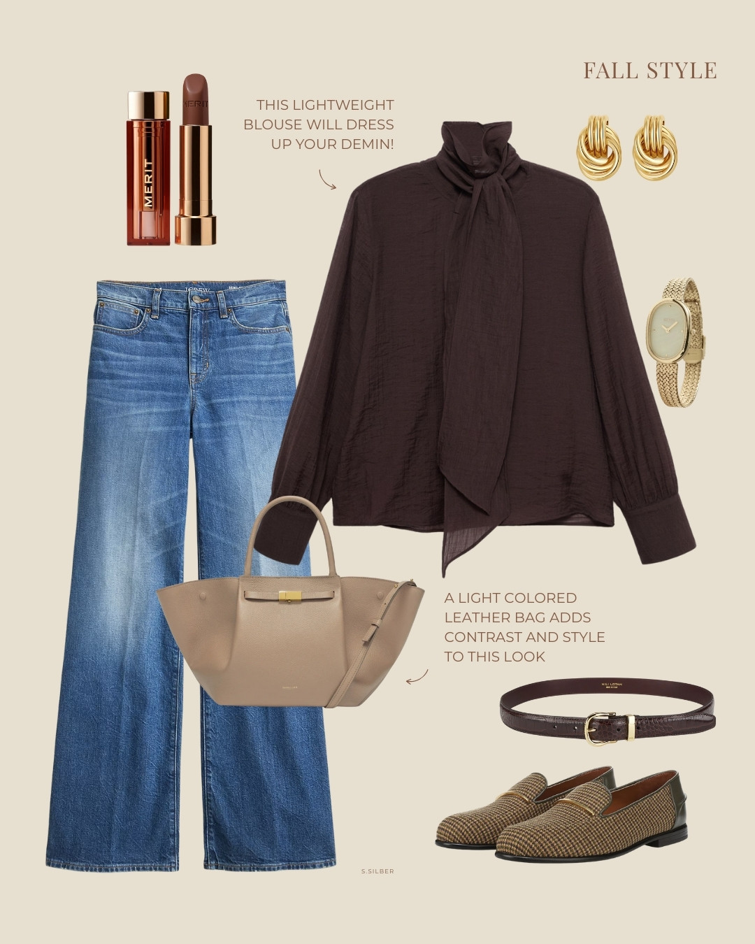 Fall denim outfit ideas

elevated casual, upscale, what to wear, how to dress up jeans, fall colors, J.Crew, DeMellier, Mango, Amazon, high low mix, fall purse, leather, plaid, makeup, accessories, blouse, timeless style, what to wear, how to dress up denim, elevated basics 

 

#LTKFindsUnder100 #LTKStyleTip #LTKOver40
