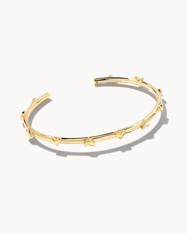 Haven Heart Cuff Bracelet in Gold | Kendra Scott