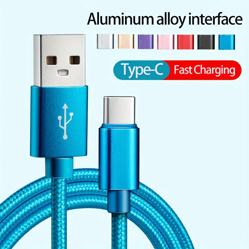 USB Type C Cable Fast Charging Data Cord For Samsung, Redmi, OnePlus Mobile Phone Charging Cable | Temu Affiliate Program