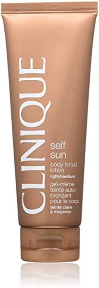 Clinique Self Sun Body Tinted Lotion for Women, Light/Medium, 4.2 Ounce | Amazon (US)
