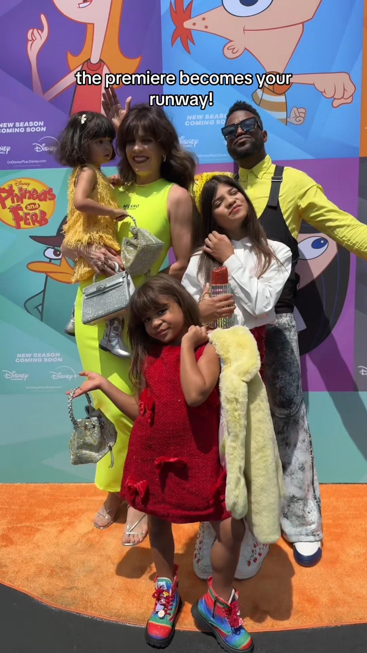 Phineas and Ferb Premiere attire! #familyattire #familystyle #kidsfashion 

#LTKFamily #LTKKids
