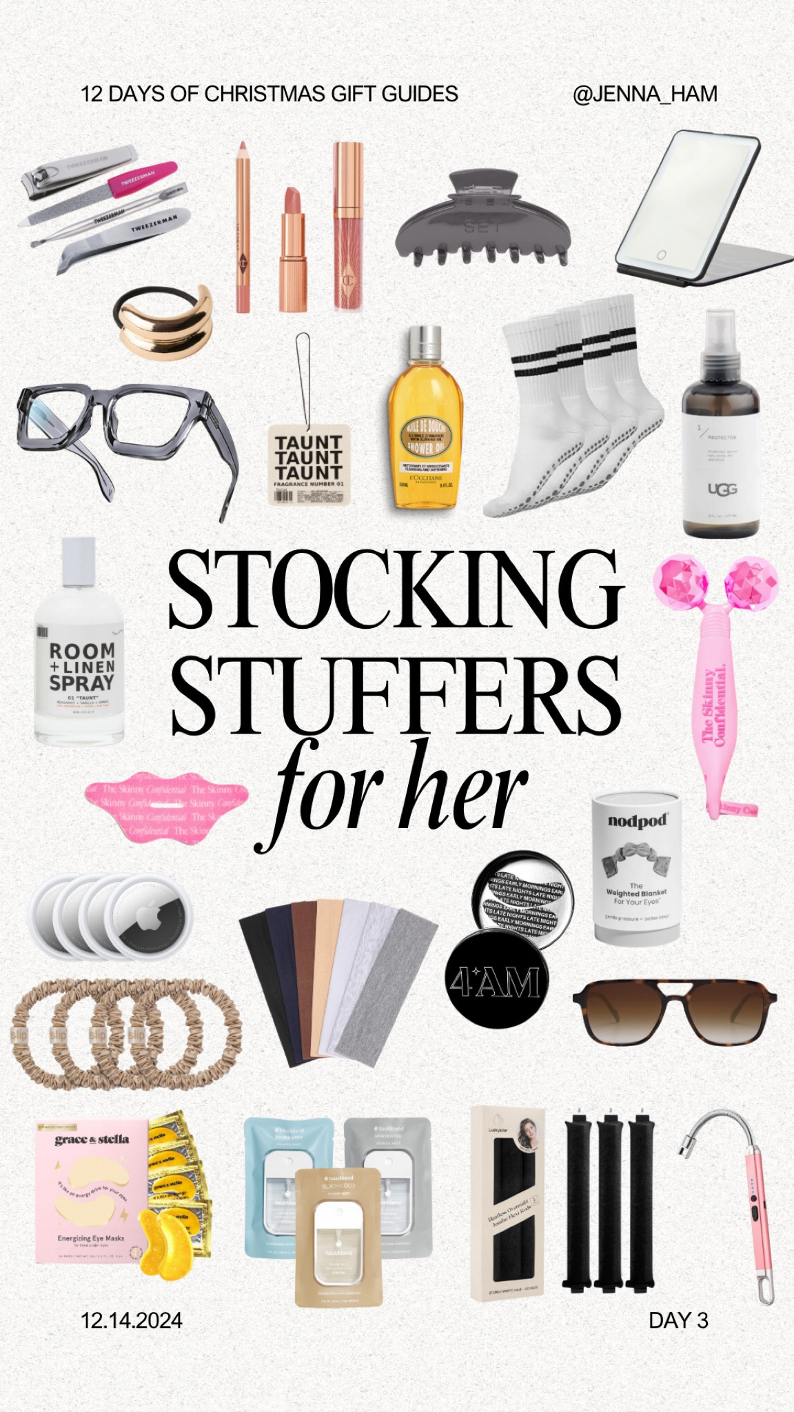 Day 3: Stocking Stuffers for Her! 

#LTKGiftGuide #LTKHoliday #LTKFindsUnder100