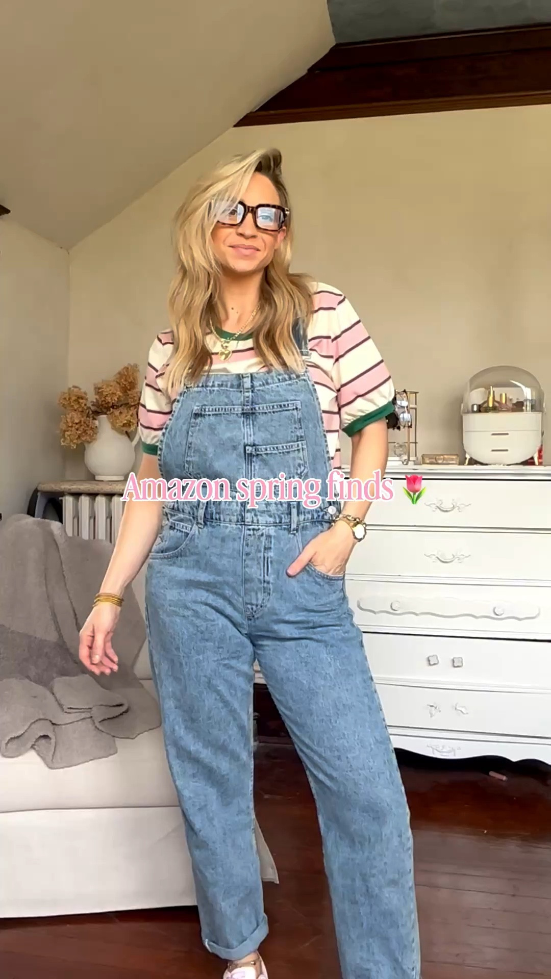 Amazon Prime spring finds! Wearing a medium in everything!