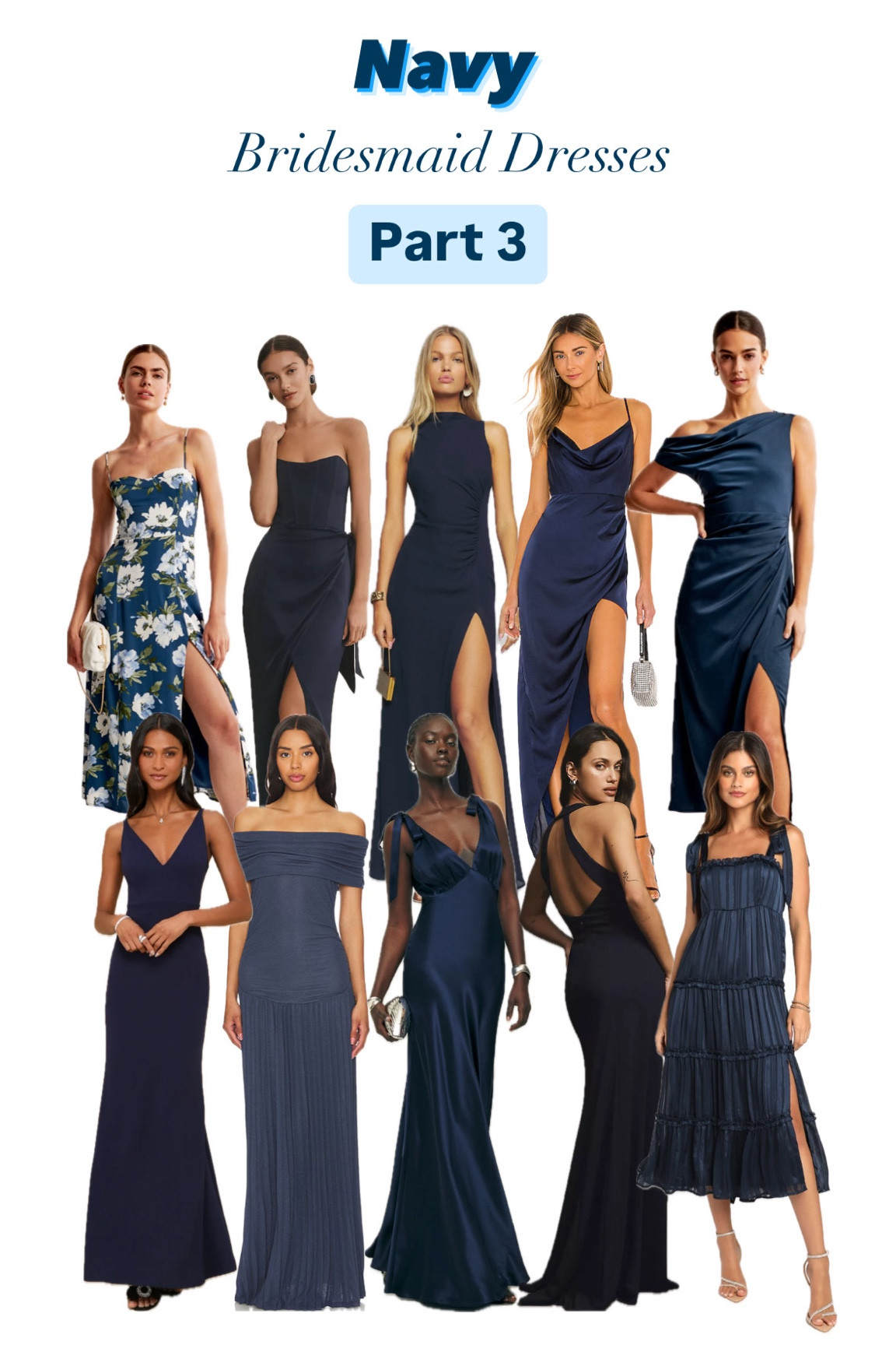 Navy Mismatch Bridesmaid Dress Inspiration Part 3

Navy, dark blue, nautical, mismatch bridesmaid, elegant, spring wedding, fall wedding, winter wedding, wedding guest, dark navy

#LTKWedding #LTKSeasonal #LTKParties
