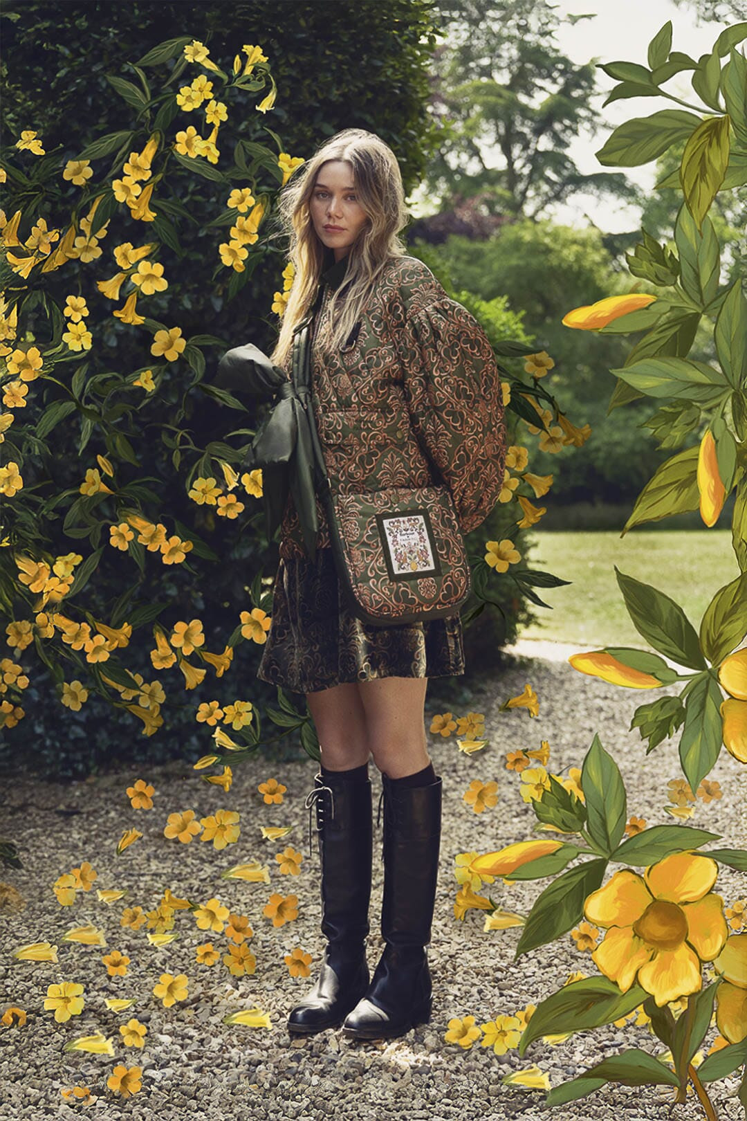 Luisa Quilted Jacket | FARM Rio | FarmRio (US)