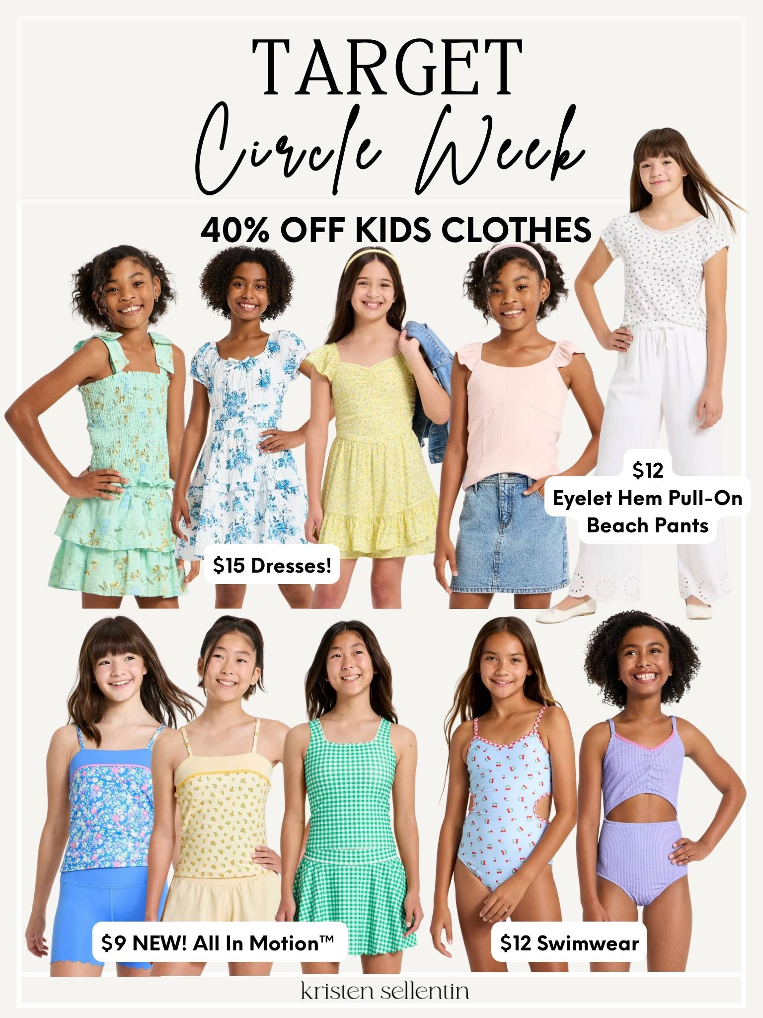 40% off kids clothes during Target circle week! Today only! 

 #LTKSeasonal #LTKSaleAlert #LTKKids