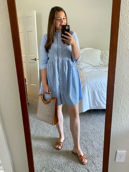 SALE ALERT! I wear this dress wayyyy too often but it is SO good. It’s the best material for hot days and barely wrinkles. It’s so comfortable and such a flattering cut 💙

Use code YOUROCK for 20% off the dress

Use code SARAHFLINT-CCTAYLOR1 for 15% off Sarah Flint

#LTKsalealert #LTKshoecrush