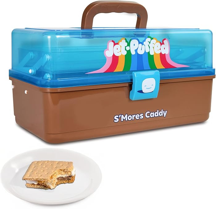 Nostalgia Jet-Puffed Lighted S\u2019mores Caddy, Essential Marshmallow Roasting and S\u2019mores ... | Amazon (US)