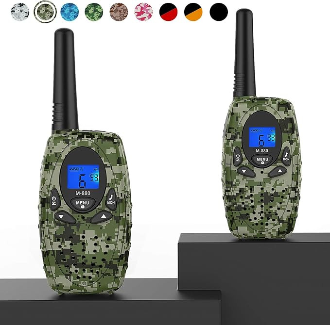 2 Way Radios Camping Accessories, Topsung M880 FRS Walkie Talkie for Adults Long Range with Mic L... | Amazon (US)