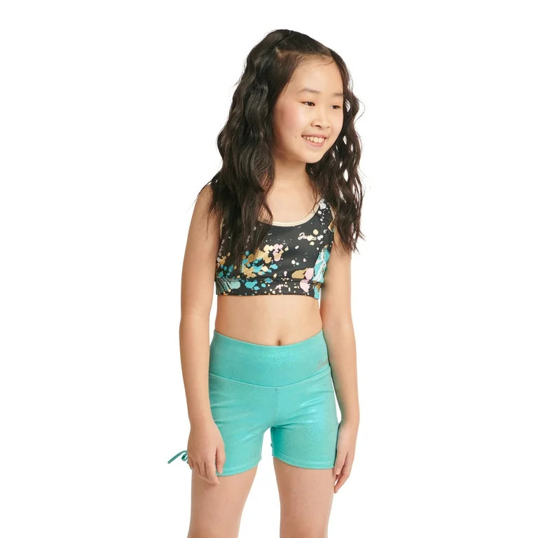 Justice Girls Reversible Sports Bra, Sizes S-XL | Walmart (US)