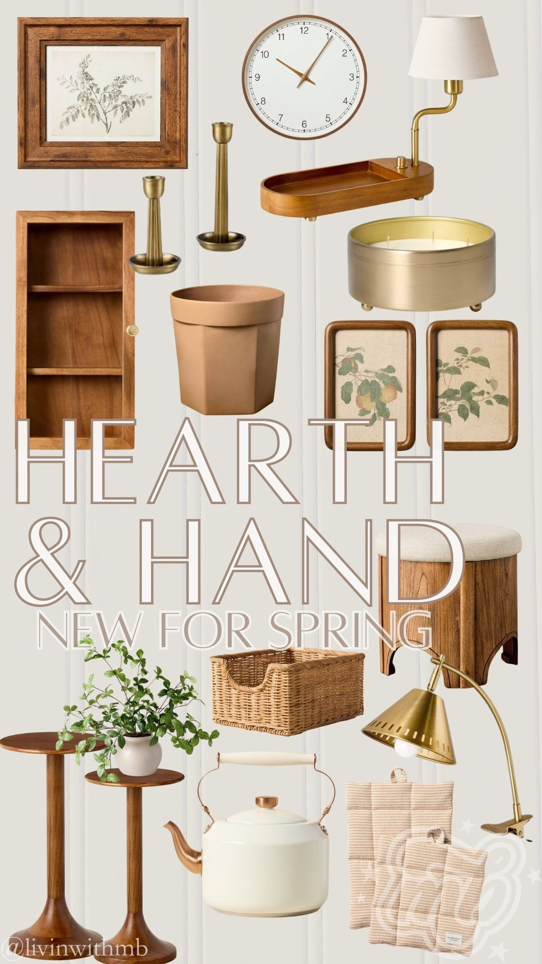 New arrivals for Spring from Hearth & Hand with Magnolia at Target! 🌱

#LTKFindsUnder100 #LTKSeasonal #LTKHome