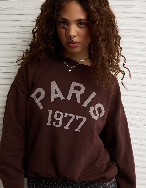 AE Funday Graphic Sweatshirt | American Eagle Outfitters (US & CA)