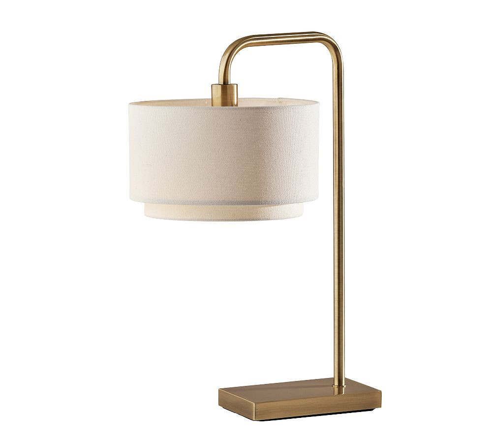 Megara Metal Table Lamp (25") | Pottery Barn (US)