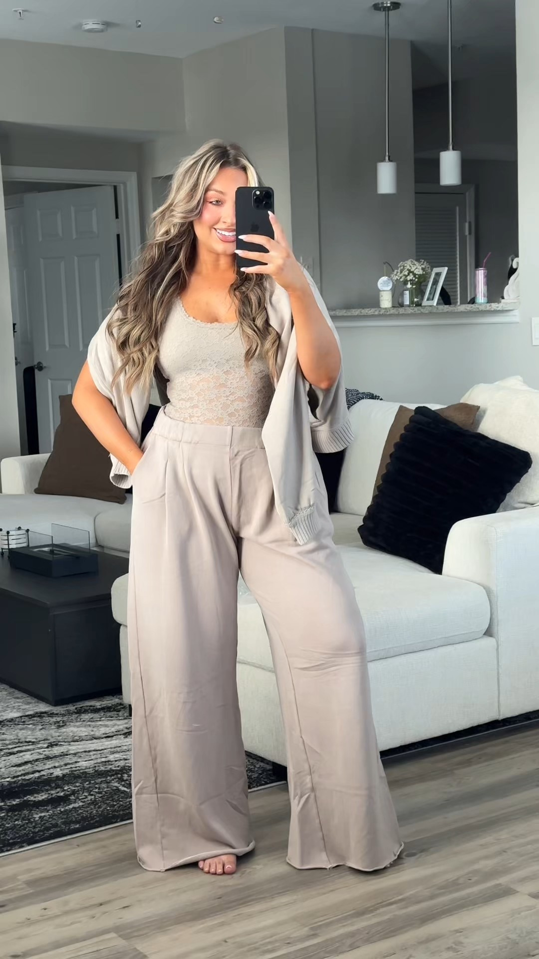 Aerie is having a HUGE SALE! My favorite aerie order EVER! From dresses to lounge wear, everything is so good! 

My sizes:
- first dress: medium 
- leopard pants: medium
- all tops: medium
- sweater: large
- taupe pants: large
- work out leggings: large
- PJs: large in everything 

#LTKFindsUnder50 #LTKStyleTip #LTKMidsize