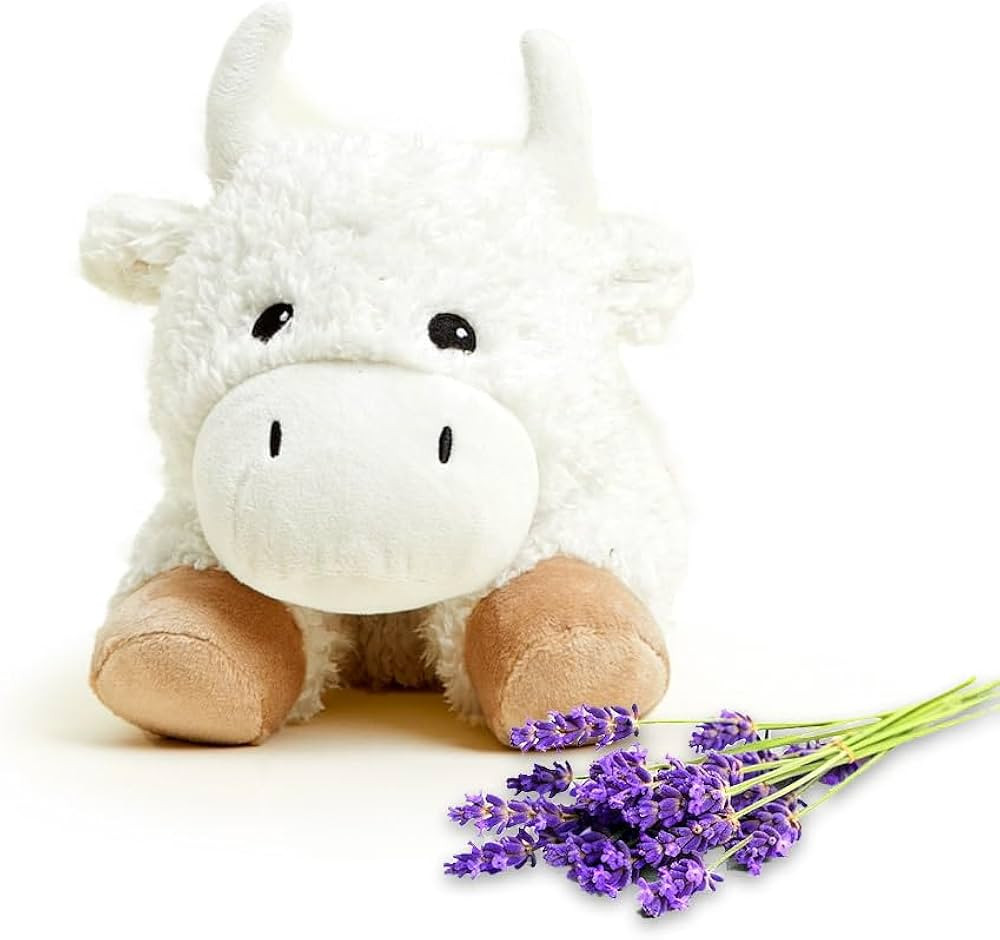 Intelex White Buffalo Warmies Cozy Plush Heatable Lavender Scented Stuffed Animal | Amazon (US)