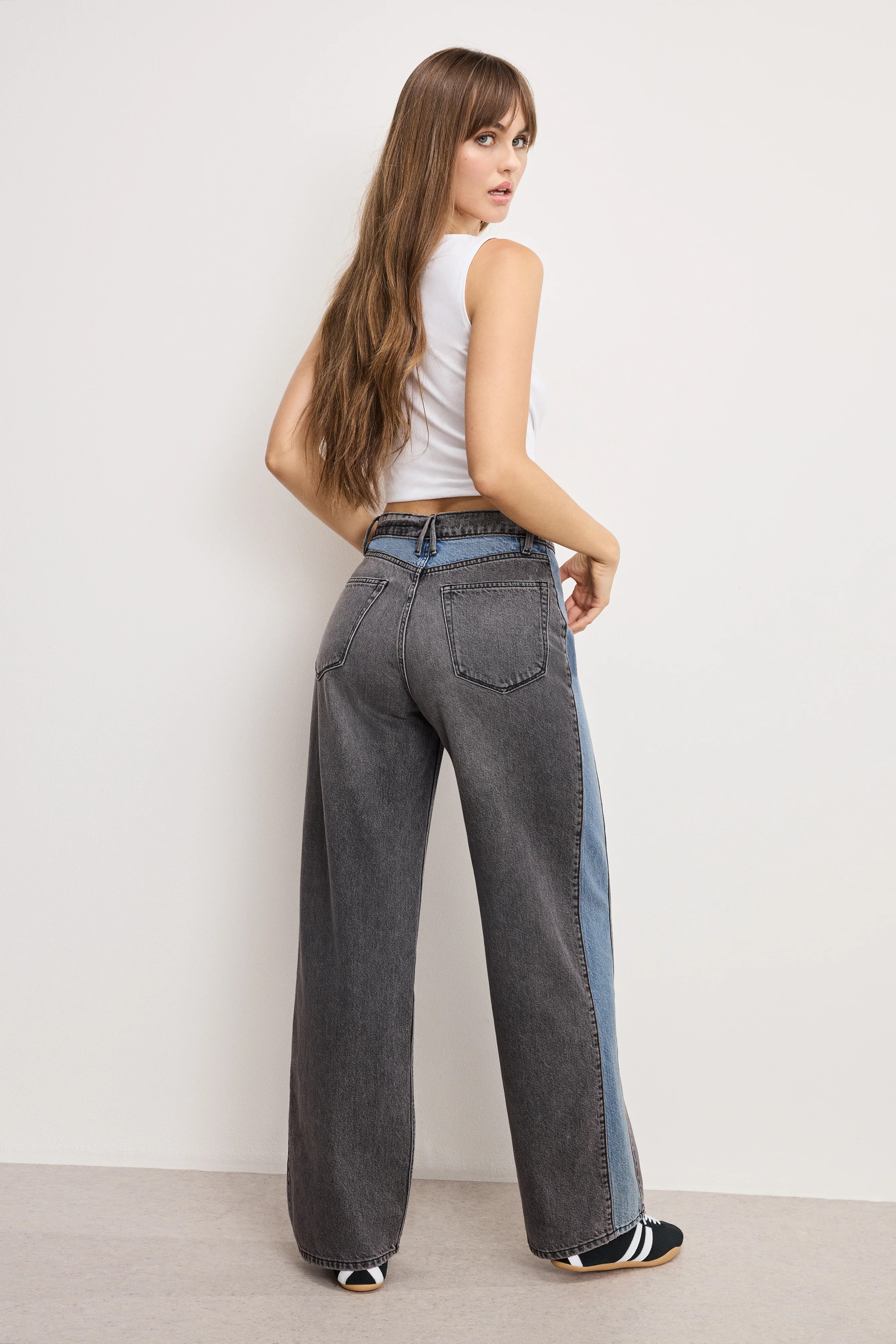 GOOD LOW RISE BAGGY JEANS | INDIGO1000 - GOOD AMERICAN | Good American