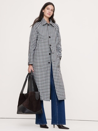 Reversible Cotton Car Coat | Banana Republic (US)