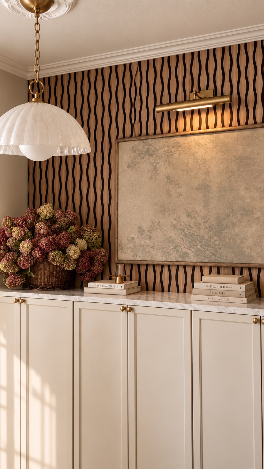 These panels completely transformed my mom's office.  The goal was to create a space that felt warmer, more intentional, and completely transformed without taking on a full-scale renovation.  The biggest difference came from adding the Masisa Wavy Fluted Warm Oak Acoustic Panels, which instantly brought texture, depth, and a custom feel to the room.  I love projects like this because they're proof that sometimes a single design element can completely change how a space feels.  Which version do you prefer: before or after? ;)  If you've been thinking about updating a space in your home, textured accent walls are such an easy way to make a big impact.  Comment MASISA & I'll send you a link!  #acousticpanels #accentwall #homerenovation #interiordesign #roommakeover #masisapartner  acoustic wall panels, fluted wall panels, wood wall panels, accent wall ideas, office makeover, room transformation, home renovation, home decor ideas, modern interior design, textured walls, sound absorbing panels, warm oak wall panels, DIY home improvement, custom built look, office design inspiration

#LTKSeasonal #LTKHome
