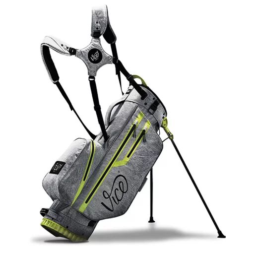 Vice Golf Force Stand Bag - Grey and Neon Lime - Walmart.com | Walmart (US)