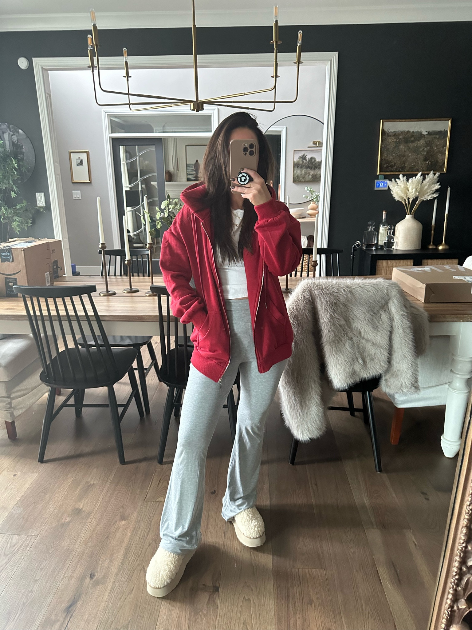 Obsessed with this oversized zip up sweatshirt! 

Amazon find 
Casual style 

#LTKfindsunder50 #LTKfindsunder100