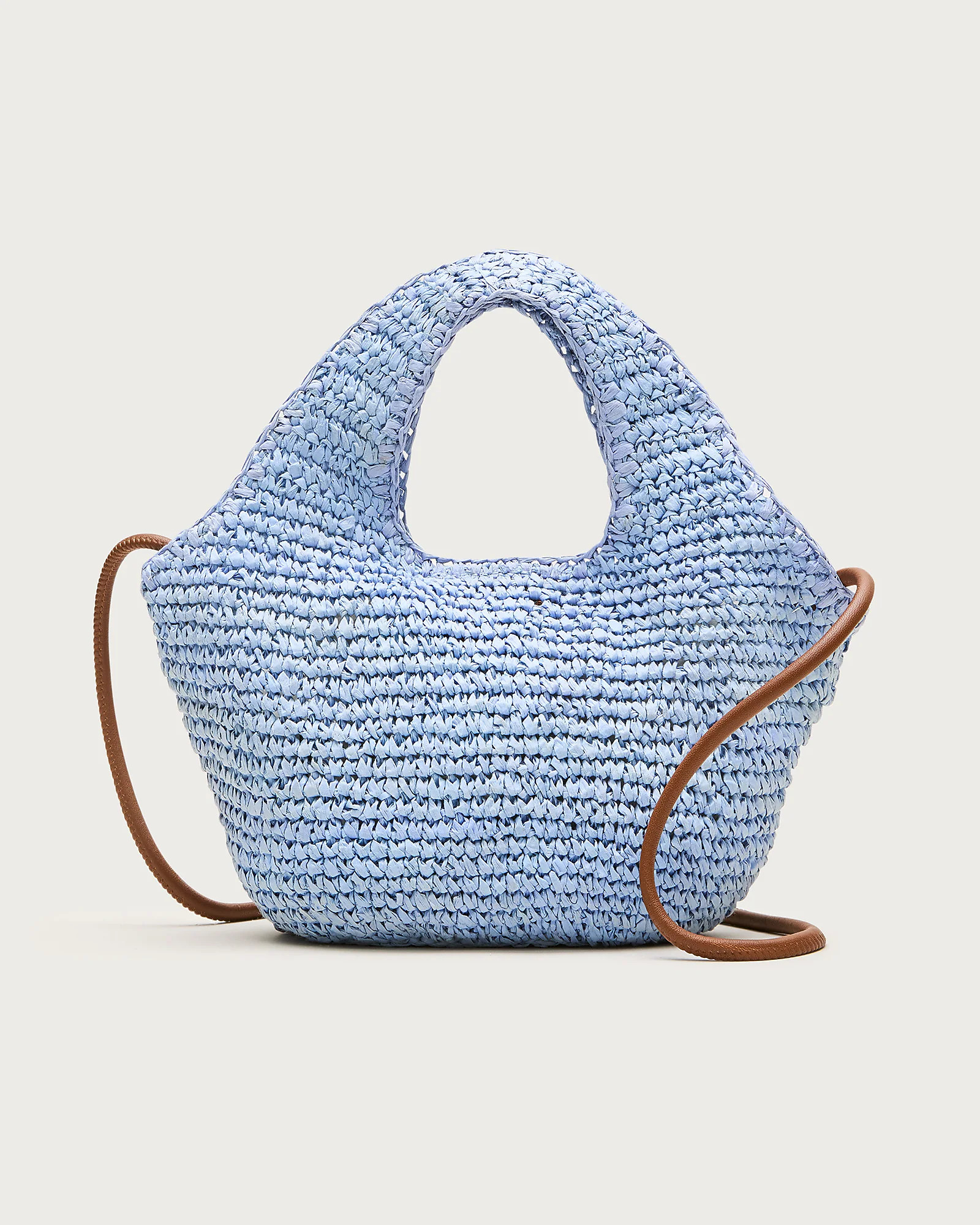 Small handknotted straw tote | J. Crew US