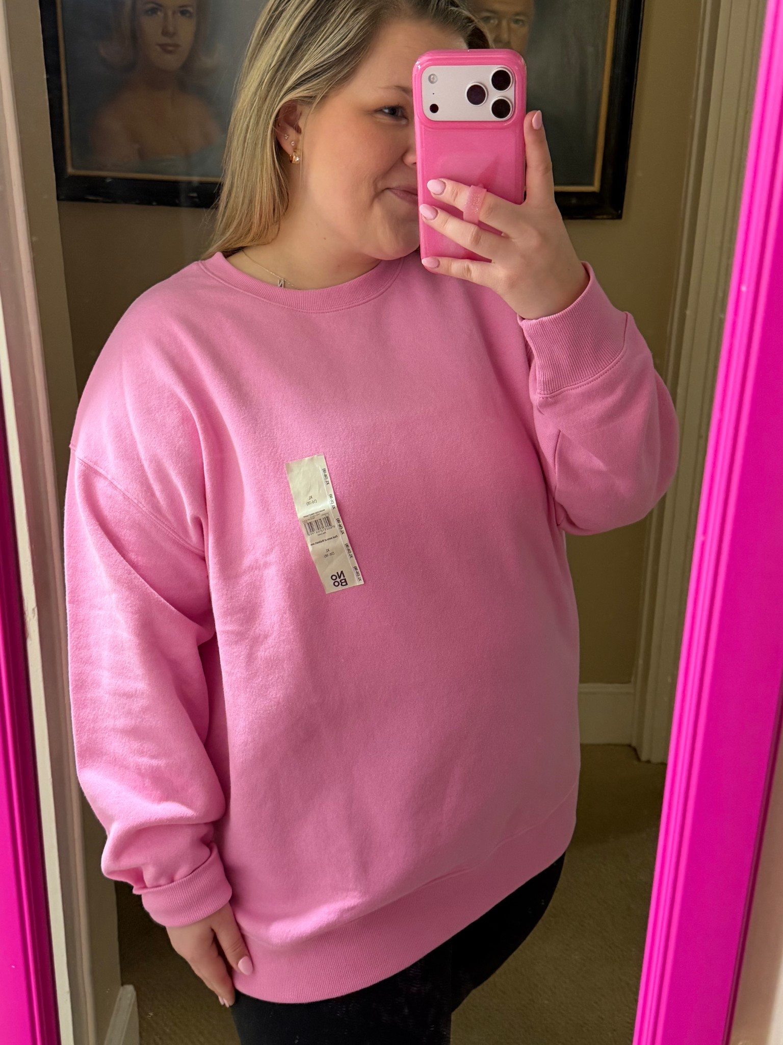 Pullover under $15! Wearing an XL 