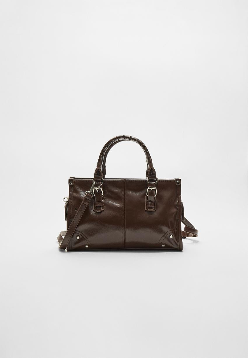 Sac à bandoulière moyen format anse tressée | Stradivarius (FR)