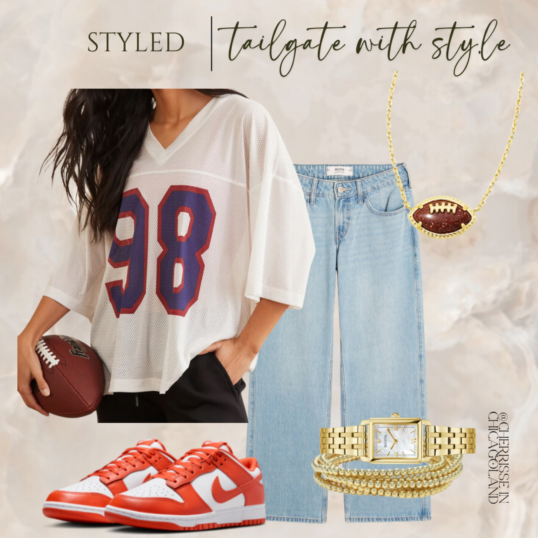 Tailgates & good vibes only! 🍂🏈 Perfectly styled for game day with all the bubbly energy ✨ #LTKStyle #GameDayLooks #TailgateVibes