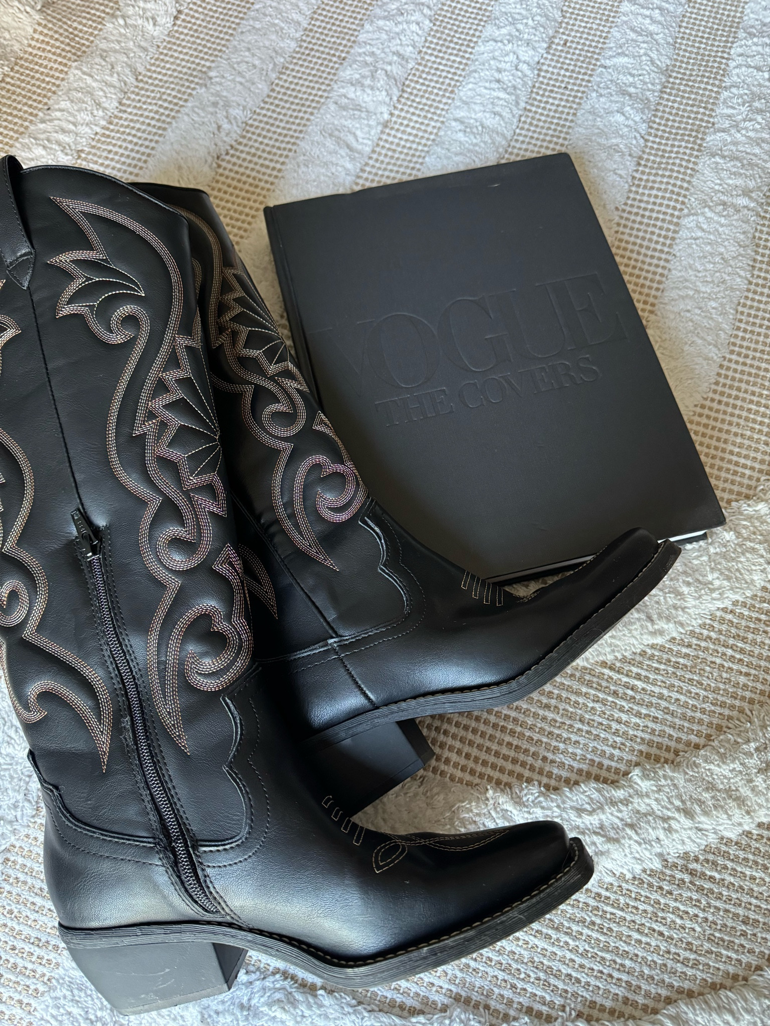Obsessing over these new cowboy boots from Target! They’re going to be so cute for all the country concerts this fall 🤠

Concert outfits / cowboy boots / western wear 

#LTKMostLoved #LTKshoecrush #LTKfindsunder50