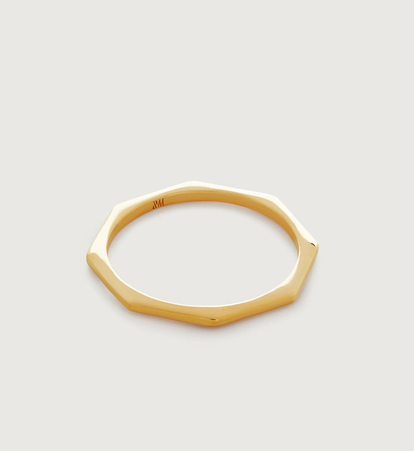 Octagon Stacking Ring | Monica Vinader (Global)