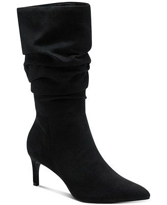 Alfani Women's Lissa Slouch Boots, Created for Macy's & Reviews - Boots - Shoes - Macy's | Macys (US)