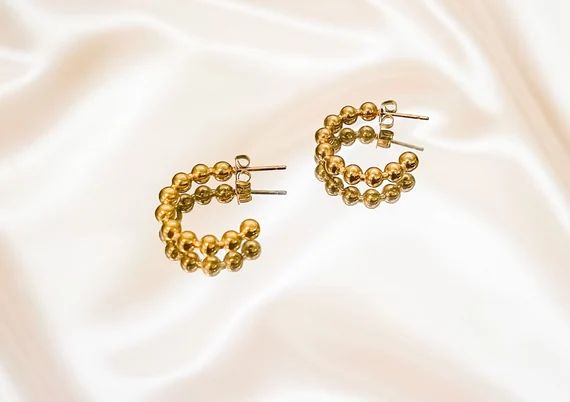 Gold Hoop Earrings, Small Gold Hoop Earring, Gold Earrings Hoop, Hoop Earrings | Etsy (US)