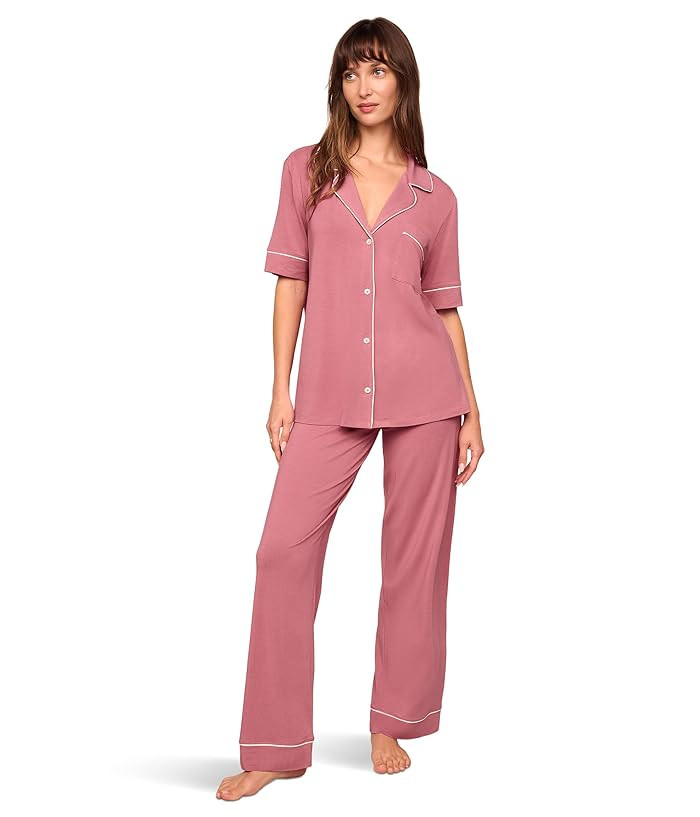 Gisele Short Sleeve Pant PJ Set | Zappos