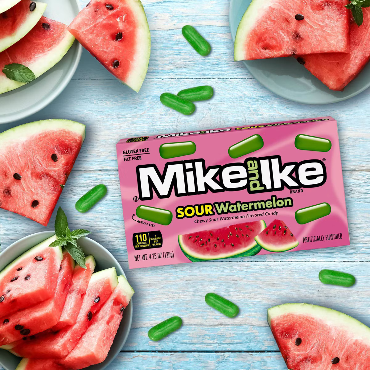 Mike and Ike Sour Watermelon Theater Box - 4.25oz | Target