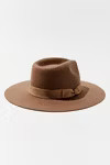 UO Flat Brim Felt Fedora | Urban Outfitters (US and RoW)