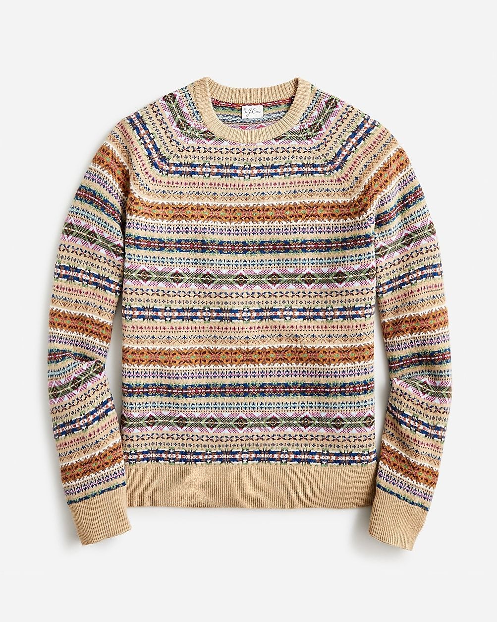 Fair Isle sweater in lambswool blend | J.Crew US