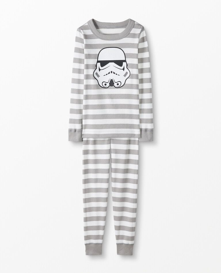 Star Wars™ Stripe Long John Pajamas | Hanna Andersson