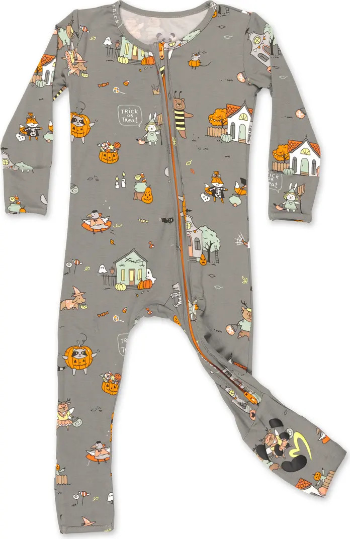 Bellabu Bear Halloween Animals Convertible Footie Pajamas | Nordstrom | Nordstrom