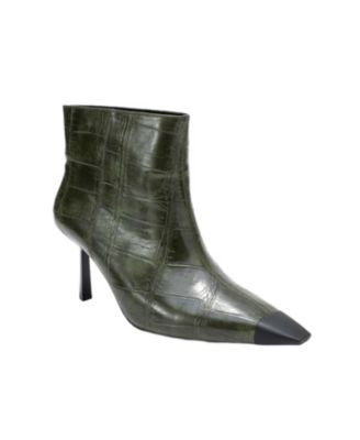Prologue Shoes Women's Rassel Pointed Toe Boot - Brown suede faux leather | Macy's