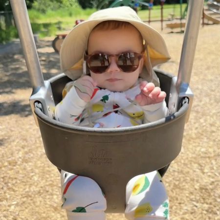 Mila’s baby sunglasses 😎 

#LTKbaby #LTKfamily #LTKkids