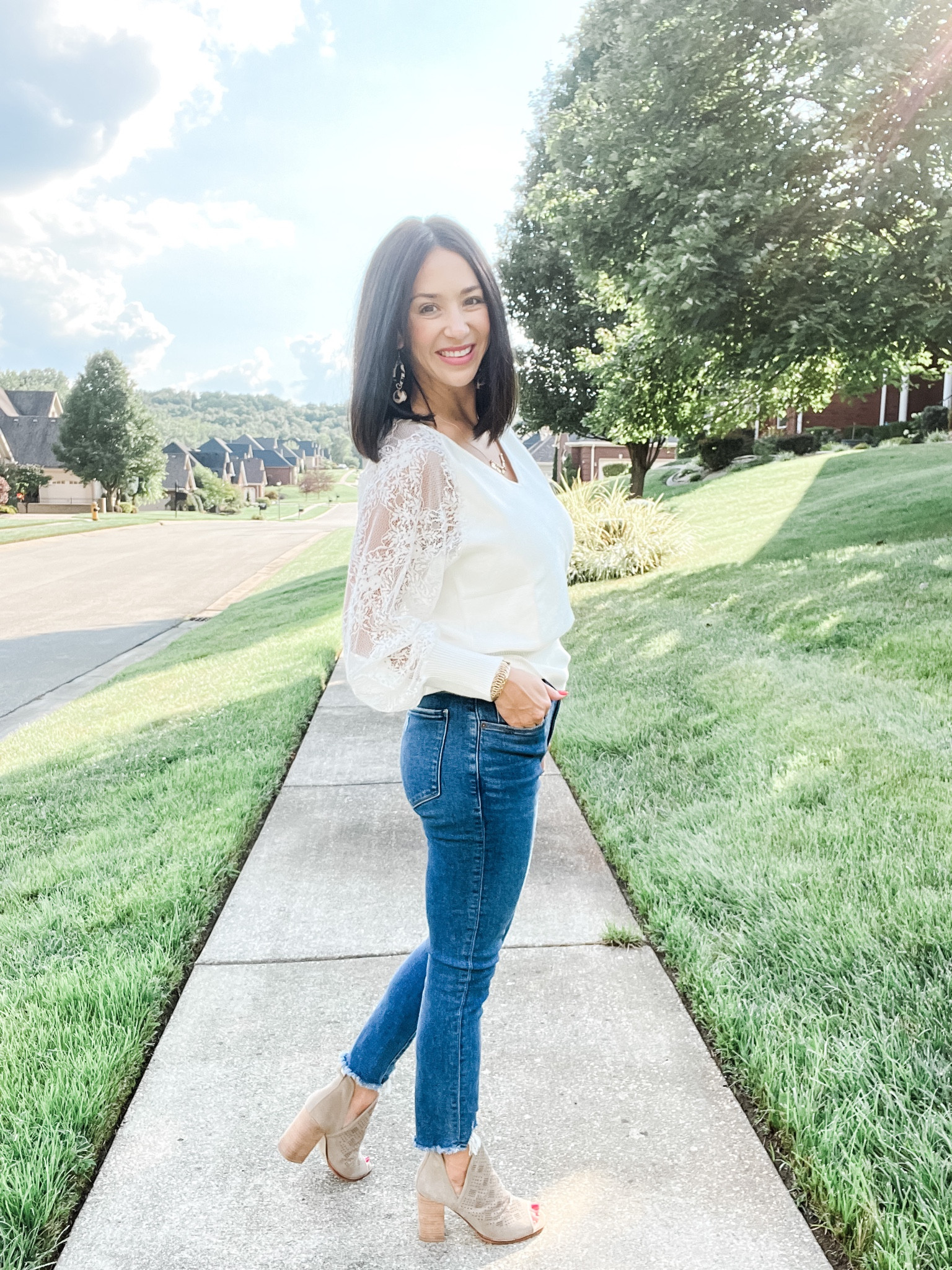 Amazon fall fashion amazon finds fall outfit sweater size small lace details 

#LTKSeasonal #LTKunder50