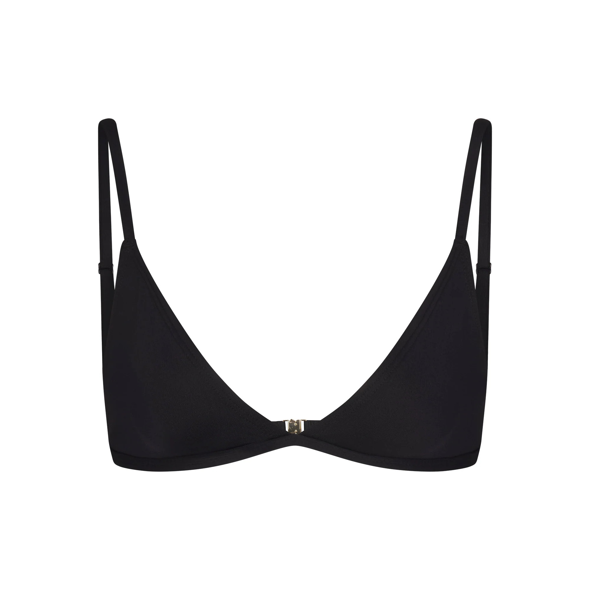 ICONIC SWIM TRIANGLE BIKINI TOP | OBSIDIAN | SKIMS | SKIMS (US)