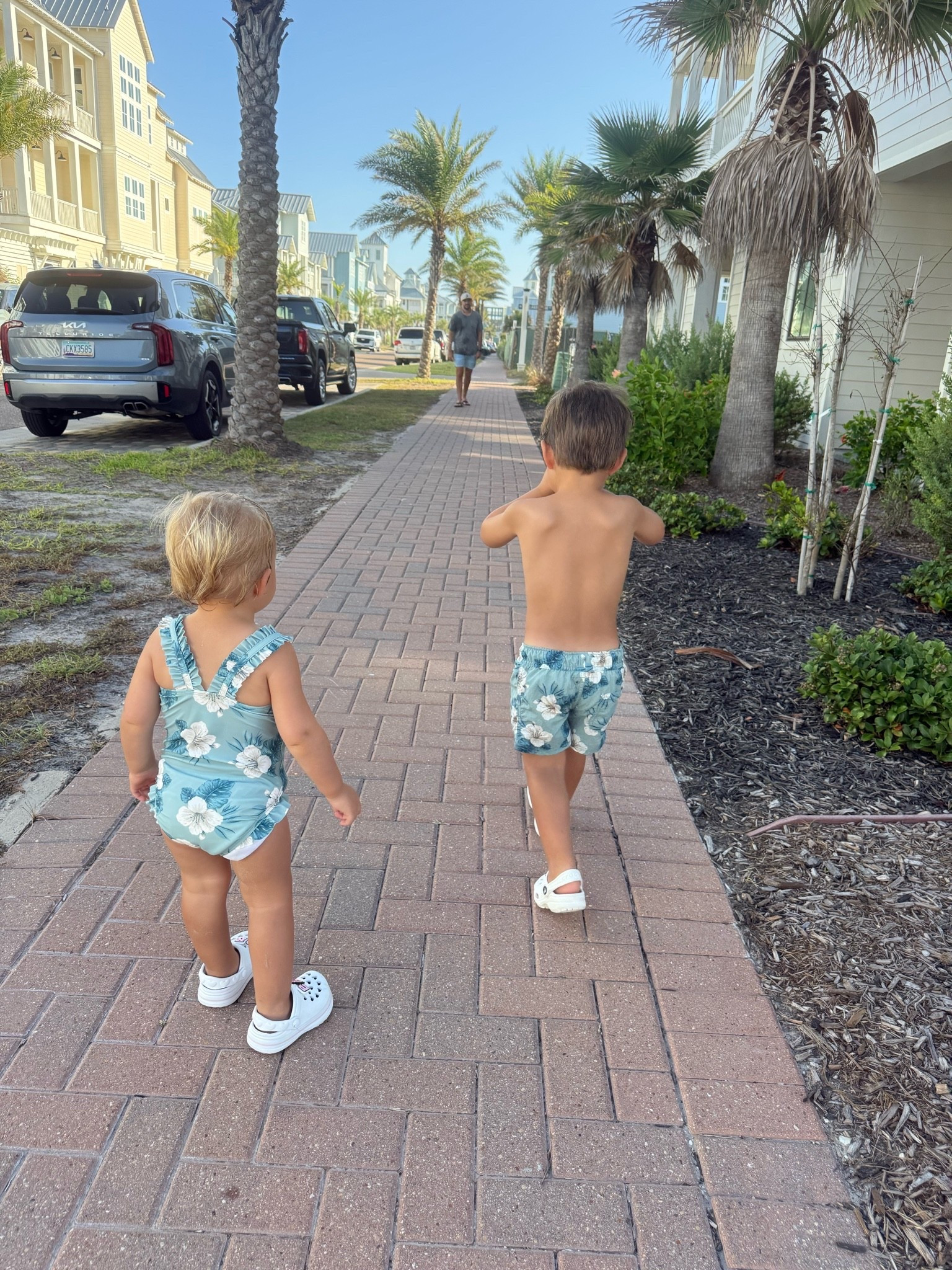 Just so obsessed with matching them any chance I can! Haha

#LTKmomlife #LTKKids #LTKSwim